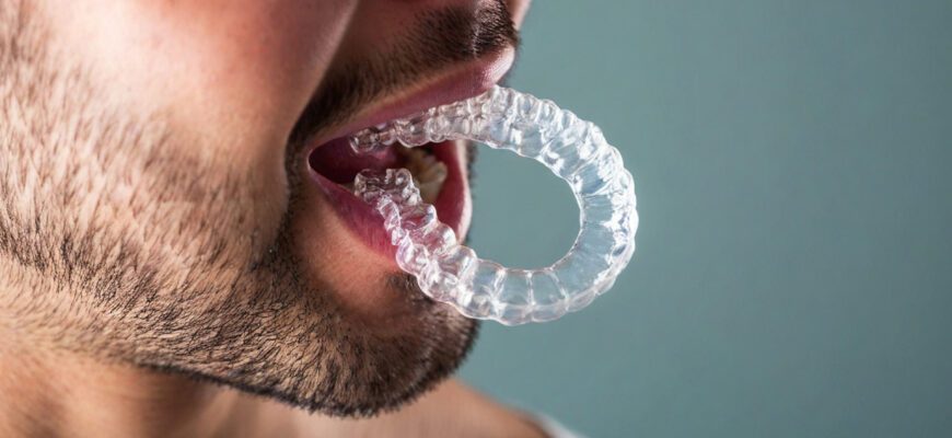 Фото элайнеров Invisalign для исправления прикуса и лечения зубов