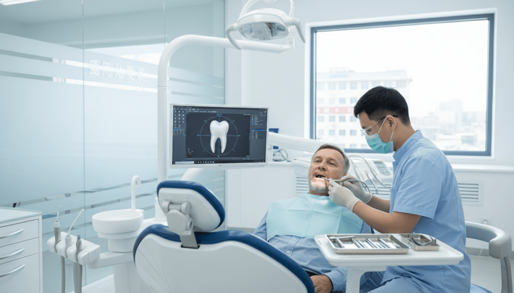 лечение зубов в Хэйхэ Китай протезирование и имплантация для россиян