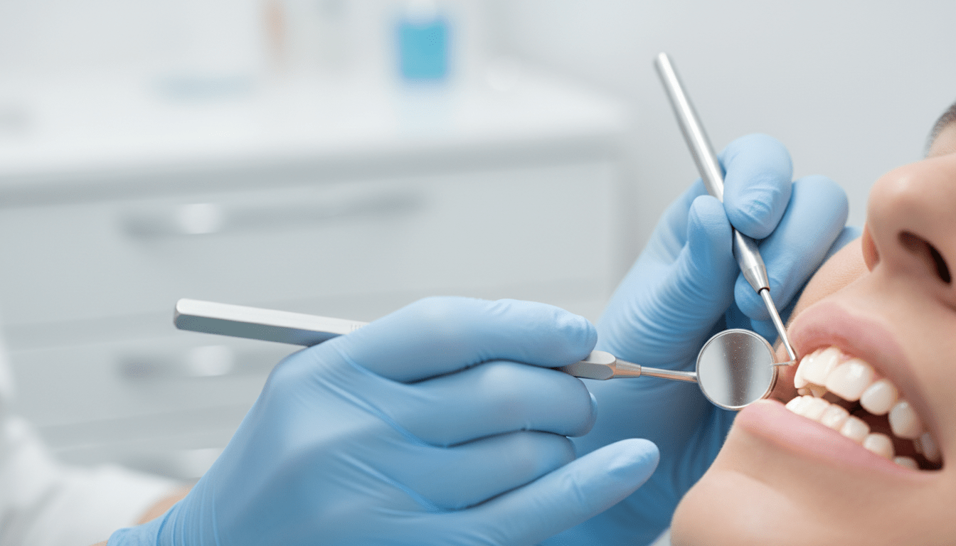 восстановление отколотого переднего зуба композитной реставрацией