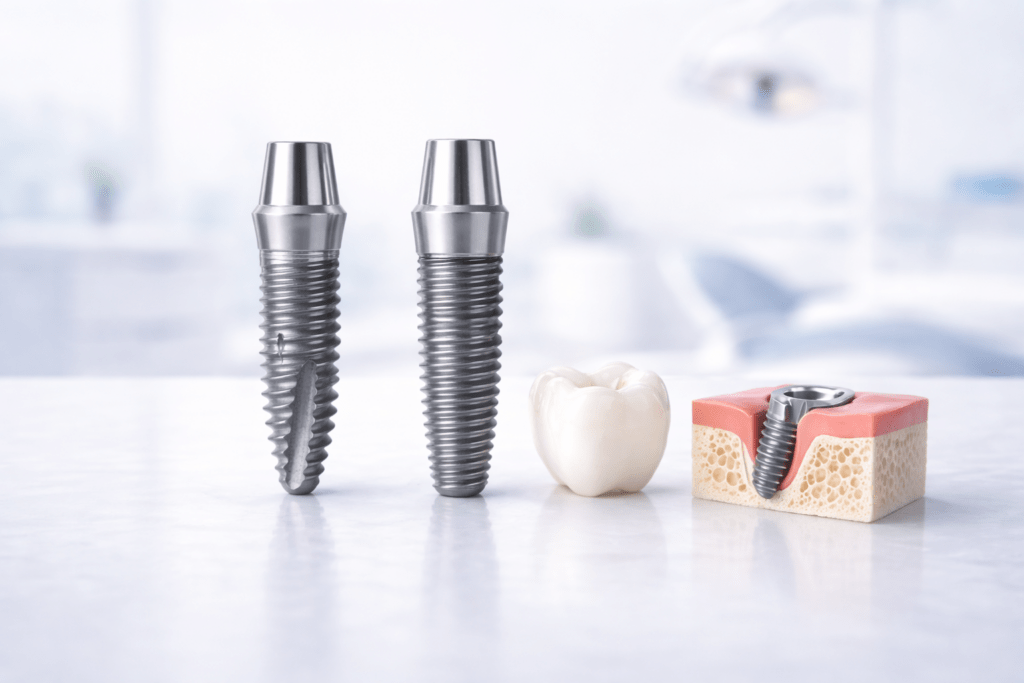 Импланты Nobel Biocare NobelActive и NobelParallel CC с поверхностью TiUnite