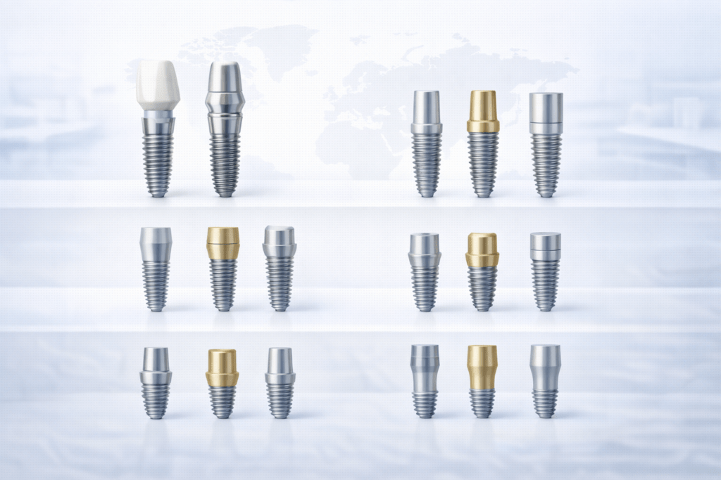 производители зубных имплантов сравнение систем и брендов