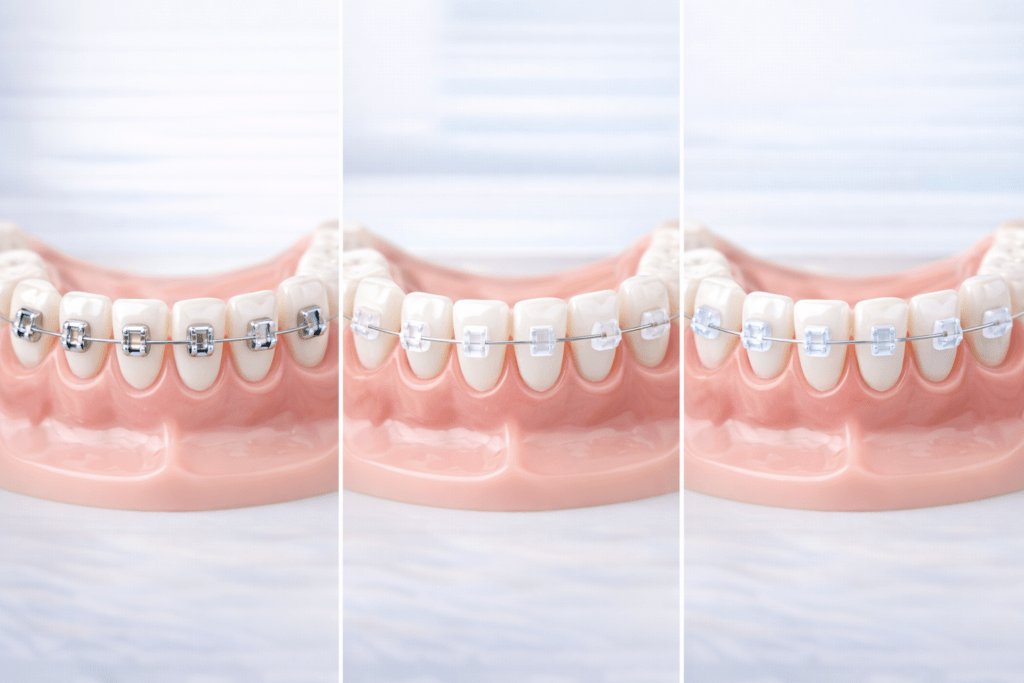 Брекеты на зубах: металлические, керамические и сапфировые системы ортодонтического лечения