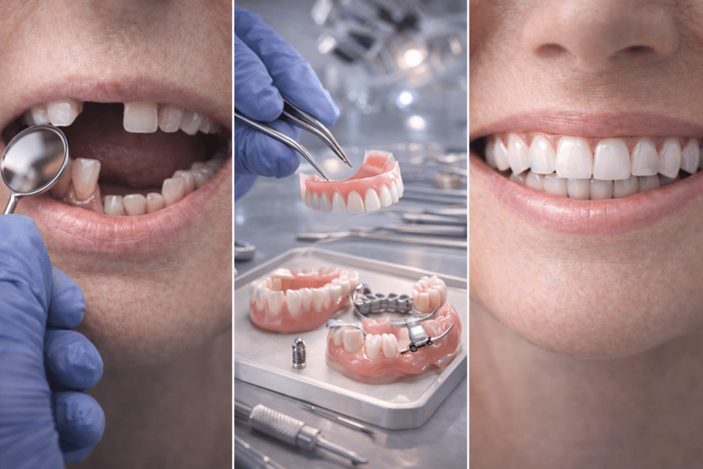 Съёмное протезирование зубов в стоматологии Хэйхэ Китай - современные зубные протезы