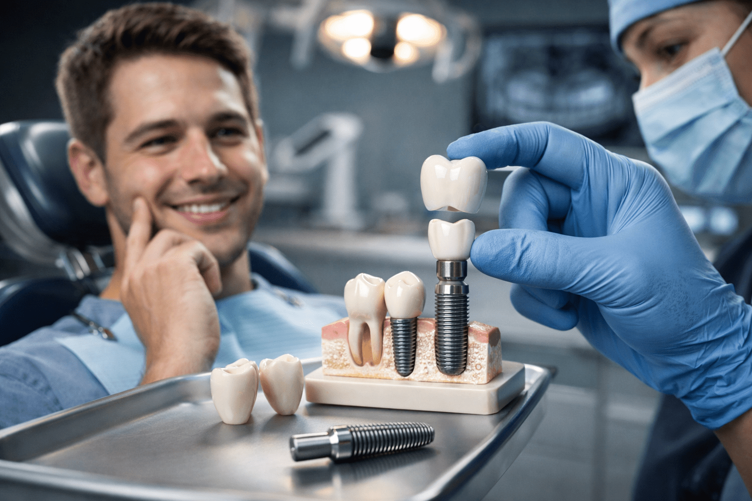 Қазақстандағы тіс салдыру бағасы: имплант, керамикалық коронка және протез арқылы тісті қалпына келтіру процесі