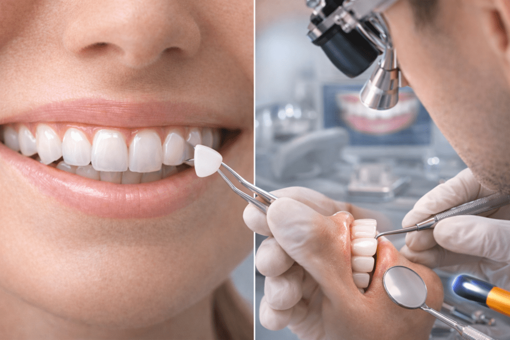 Виниры на зубах - сравнение плюсов, минусов и ограничений керамических и композитных виниров в эстетической стоматологии